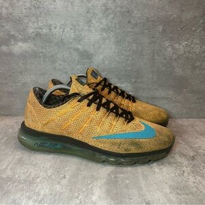 Nike Air Max 2016 Running Shoes 845396-844 Mens sz 9.5 - yellow